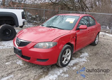 2006 Mazda Mazda3 I из США, поврежденный, VIN JM1BK32F161476234